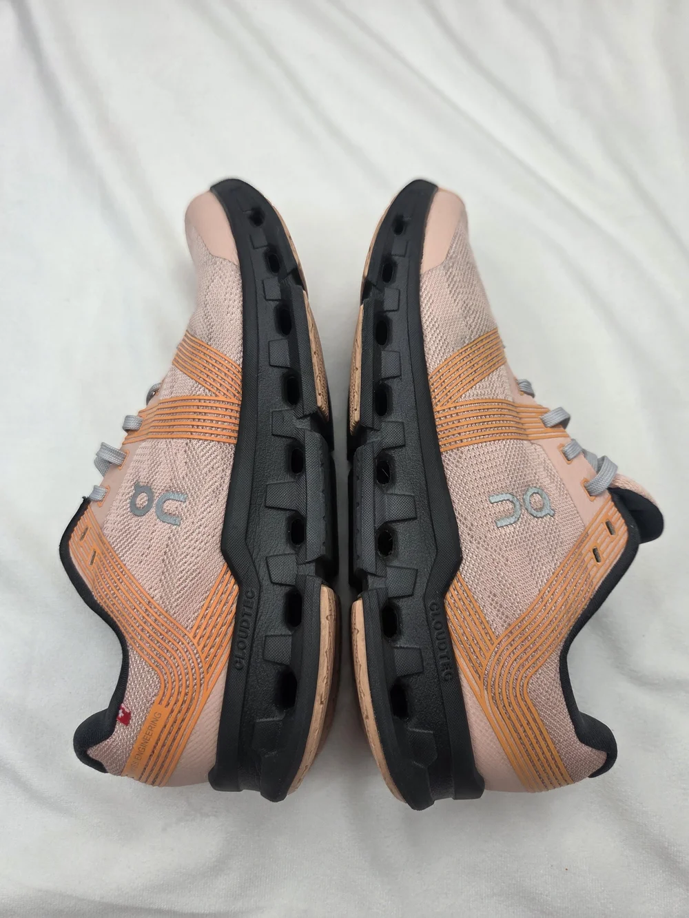 On Cloudgo Women’s 9.5 Rose Magnet Orange Running Shoes CloudTec Sneakers